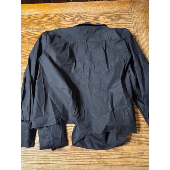 Reformation Hansen black tie front  Top sz Small - Picture 5 of 5